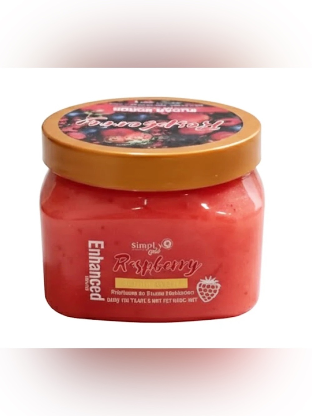Raspberry Enhanced Sugar Scrub - Picture 2 of 2